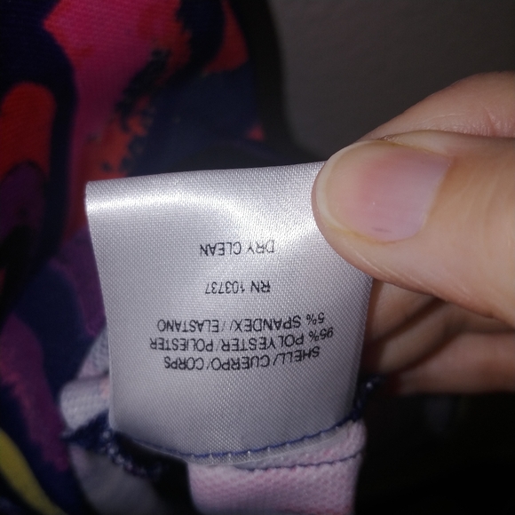 Donna Morgan spring bright colored fit and flare - Picture 5 of 6